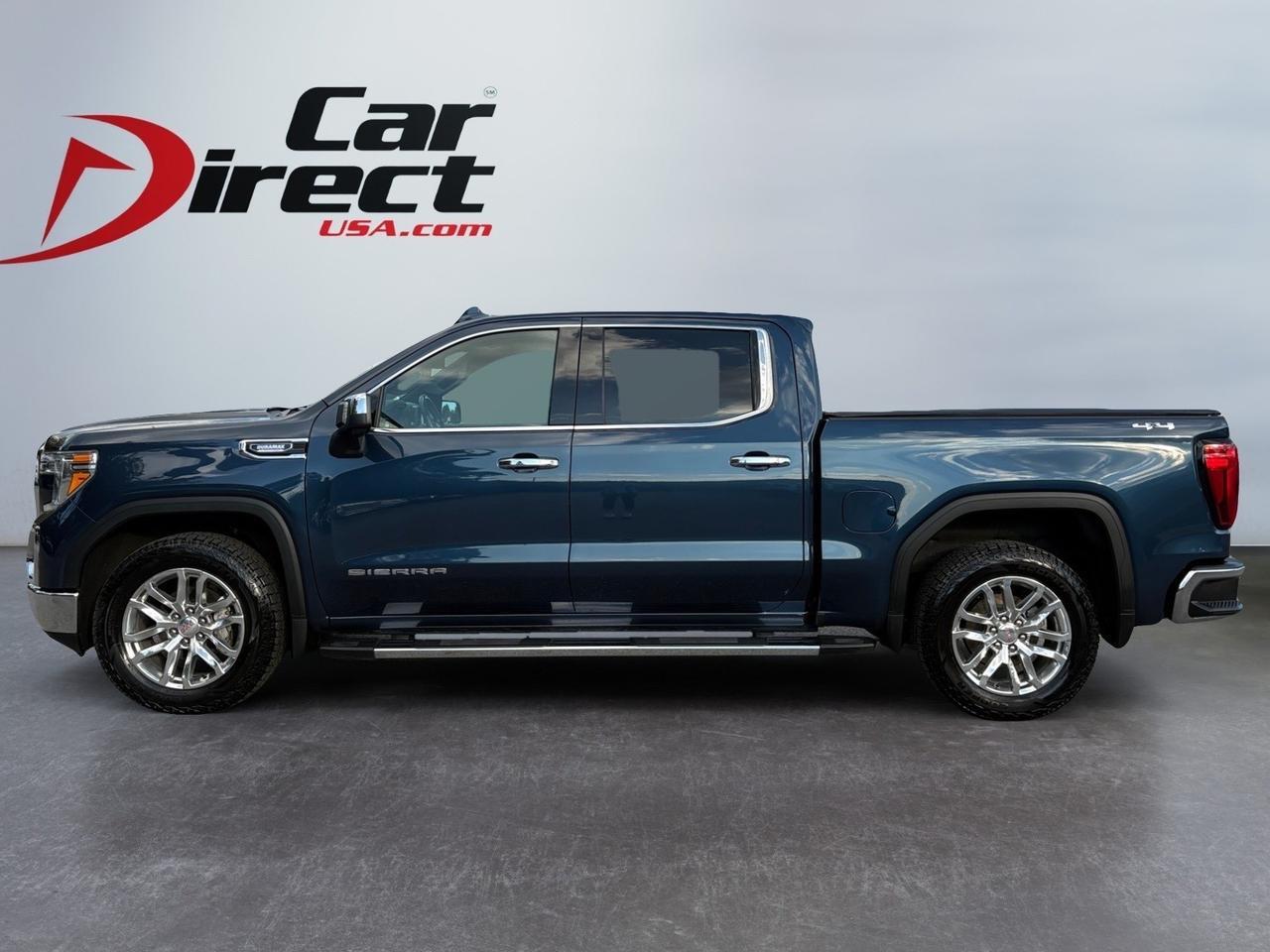 2020 GMC Sierra 1500 SLT CREW CAB 4X4, FORWARD COLLISION ALERT, BLIND SPOT ALERT, LANE KEEP ASSIST, REAR BUMPER STEP, TOW PACKAGE, HEATED & COOLED SEATS, APPLE CARPLAY/ANDROID AUTO, LOW MILES, ONLY 1 OWNER, CLEAN CARFAX, THIS TRUCK IS LIKE BRAND NEW!