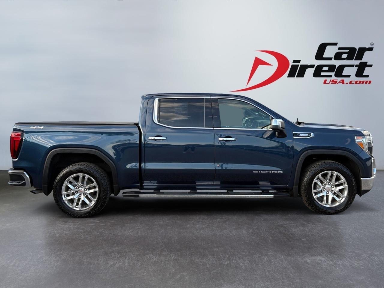 2020 GMC Sierra 1500 SLT CREW CAB 4X4, FORWARD COLLISION ALERT, BLIND SPOT ALERT, LANE KEEP ASSIST, REAR BUMPER STEP, TOW PACKAGE, HEATED & COOLED SEATS, APPLE CARPLAY/ANDROID AUTO, LOW MILES, ONLY 1 OWNER, CLEAN CARFAX, THIS TRUCK IS LIKE BRAND NEW!