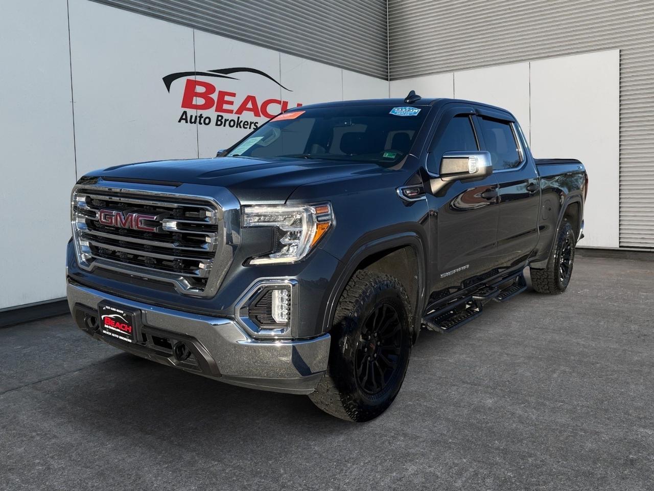 2020 GMC Sierra 1500 SLT, HEATED AND VENTILATED SEATS, HEATED BACK SEATS, RUNNING BOARDS, TOW PACKAGE, TONNEAU COVER, BOSE SPEAKERS, APPLE CARPLAY/ANDROID AUTO, UNIVERSAL GARAGE DOOR OPENER, BACKUP CAMERA, COME AND TEST DRIVE THIS BEAST TODAY!