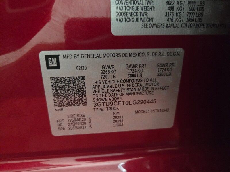 2020 GMC Sierra 1500 X31 4WD Elevation 3.0L Duramax Diesel Camera Bed Cover FREE WARRANTY Arlington TX