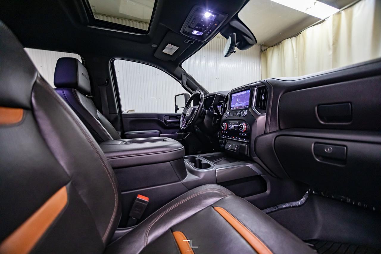 2020 GMC Sierra 2500HD 4x4 Crew Cab AT4 Diesel Leather Roof Nav BCam Red Deer AB