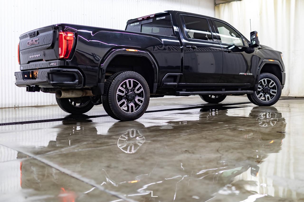 2020 GMC Sierra 2500HD 4x4 Crew Cab AT4 Diesel Leather Roof Nav BCam Red Deer AB