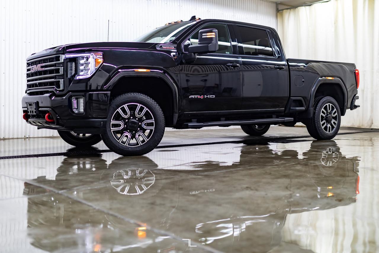 2020 GMC Sierra 2500HD 4x4 Crew Cab AT4 Diesel Leather Roof Nav BCam Red Deer AB