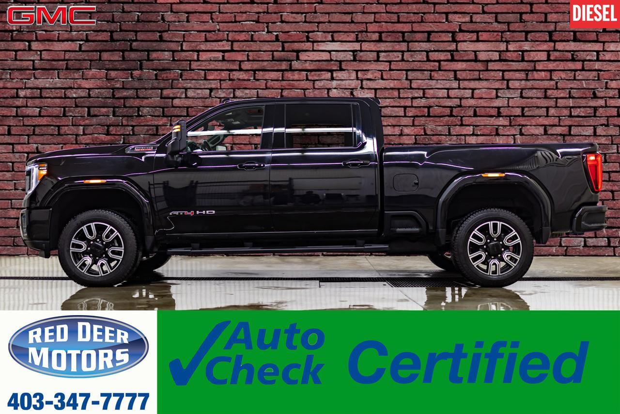 2020 GMC Sierra 2500HD 4x4 Crew Cab AT4 Diesel Leather Roof Nav BCam Red Deer AB