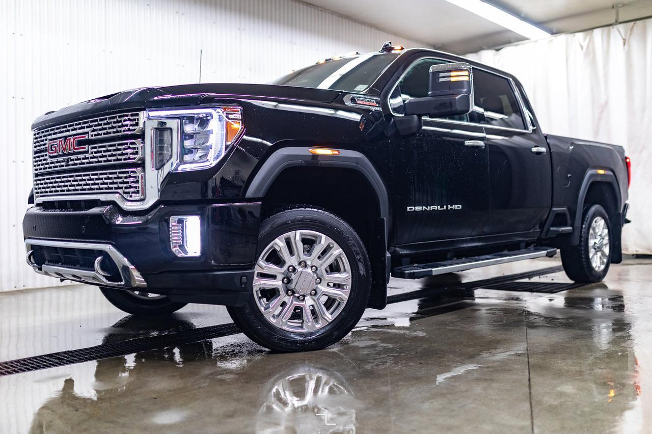 2020 GMC Sierra 2500HD 4x4 Crew Cab Denali Diesel Leather Roof Nav BCam Red Deer AB