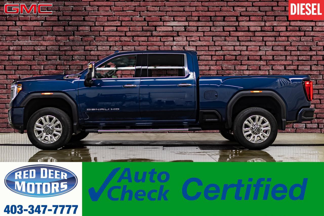 2020 GMC Sierra 2500HD 4x4 Crew Cab Denali HD Diesel Leather Roof Nav BCam