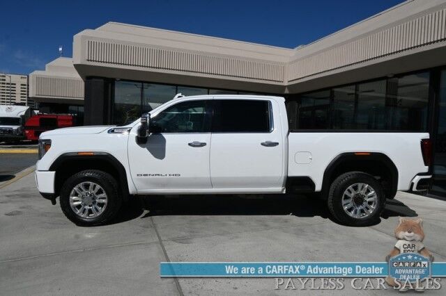 2020 GMC Sierra 2500HD Denali / 4X4 / Crew Cab / Turbo Diesel / Auto Start / Heated & Cooled Leather Seats / Heated Steering Wheel / Sunroof / Navigation / Bose / Lane Depart & Blind Spot Alert / Tonneau Cover / Bed Liner / Tow Pkg Anchorage AK