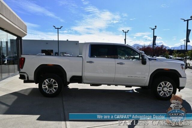 2020 GMC Sierra 2500HD Denali / 4X4 / Crew Cab / Turbo Diesel / Auto Start / Heated & Cooled Leather Seats / Heated Steering Wheel / Sunroof / Navigation / Bose / Lane Depart & Blind Spot Alert / Tonneau Cover / Bed Liner / Tow Pkg Anchorage AK
