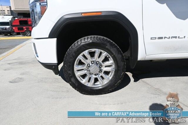 2020 GMC Sierra 2500HD Denali / 4X4 / Crew Cab / Turbo Diesel / Auto Start / Heated & Cooled Leather Seats / Heated Steering Wheel / Sunroof / Navigation / Bose / Lane Depart & Blind Spot Alert / Tonneau Cover / Bed Liner / Tow Pkg Anchorage AK