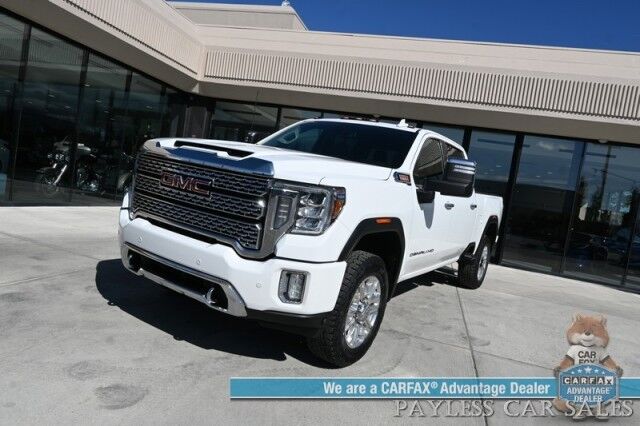 2020 GMC Sierra 2500HD Denali / 4X4 / Crew Cab / Turbo Diesel / Auto Start / Heated & Cooled Leather Seats / Heated Steering Wheel / Sunroof / Navigation / Bose / Lane Depart & Blind Spot Alert / Tonneau Cover / Bed Liner / Tow Pkg Anchorage AK