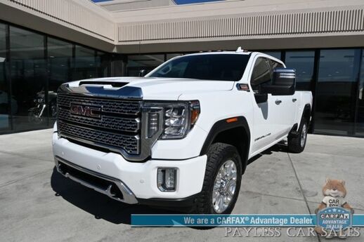 2020 GMC Sierra 2500HD Denali / 4X4 / Crew Cab / Turbo Diesel / Auto Start / Heated & Cooled Leather Seats / Heated Steering Wheel / Sunroof / Navigation / Bose / Lane Depart & Blind Spot Alert / Tonneau Cover / Bed Liner / Tow Pkg Anchorage AK