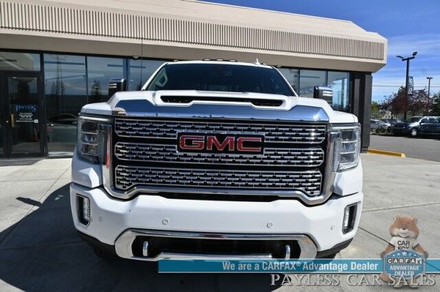 2020 GMC Sierra 2500HD Denali / 4X4 / Crew Cab / Turbo Diesel / Auto Start / Heated & Cooled Leather Seats / Heated Steering Wheel / Sunroof / Navigation / Bose / Lane Depart & Blind Spot Alert / Tonneau Cover / Bed Liner / Tow Pkg Anchorage AK