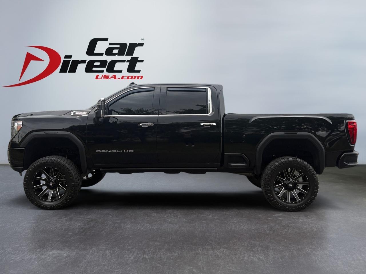 2020 GMC Sierra 2500HD Denali, LIFTED, POWER RUNNING BOARDS, POWER TAILGATE RELEASE, HEADS UP DISPLAY, SUNROOF, PRE COLLISION ALERT, LANE KEEP ASSIST, HEATED & COOLING SEATS, 360 BACKUP CAMERA, ONLY 1 OWNER, THIS DENALI HAS ALL THE DETAILS!