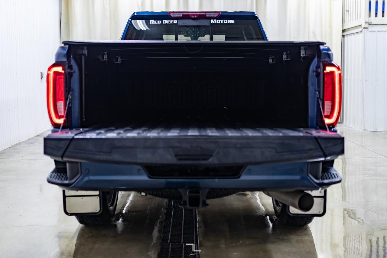 2020 GMC Sierra 3500 4x4 Crew Cab Denali HD Diesel Leather Roof Nav Red Deer AB