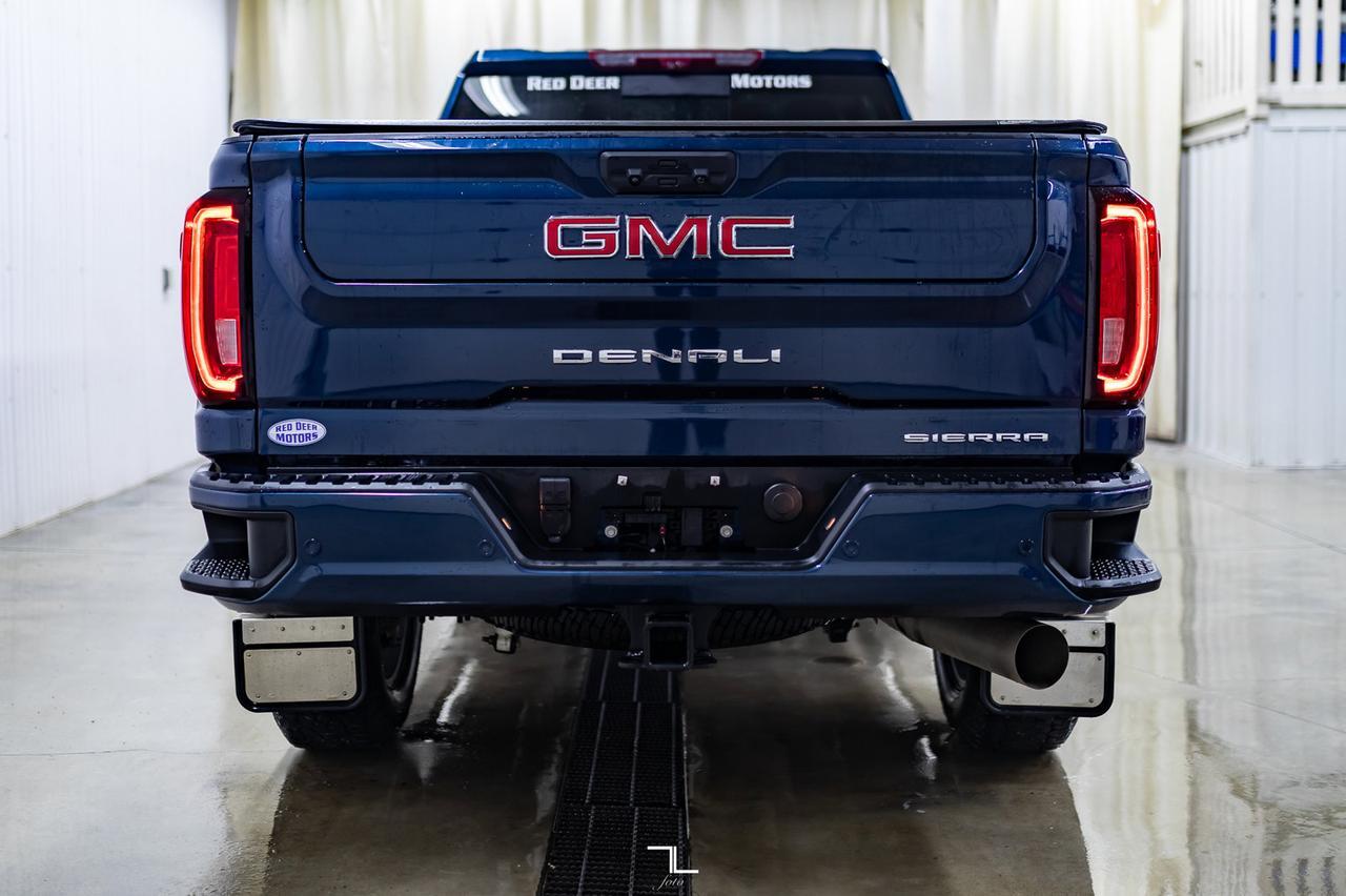 2020 GMC Sierra 3500 4x4 Crew Cab Denali HD Diesel Leather Roof Nav Red Deer AB
