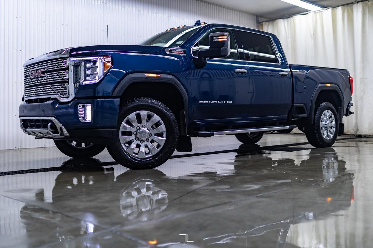 2020 GMC Sierra 3500 4x4 Crew Cab Denali HD Diesel Leather Roof Nav Red Deer AB