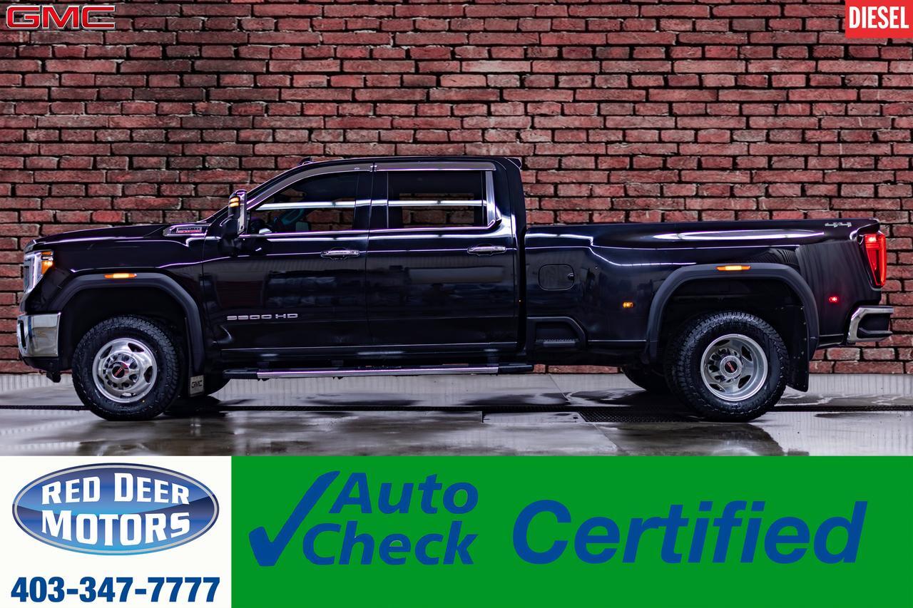 2020 GMC Sierra 3500HD 4x4 Crew Cab SLT Dually Diesel Leather Roof Nav BCam