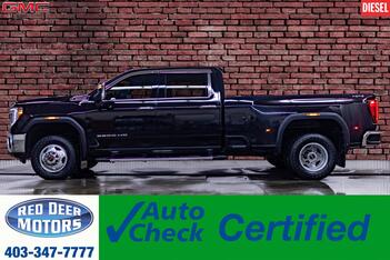 2020_GMC_Sierra 3500HD_4x4 Crew Cab SLT Dually Diesel Leather Roof Nav BCam_ Red Deer AB