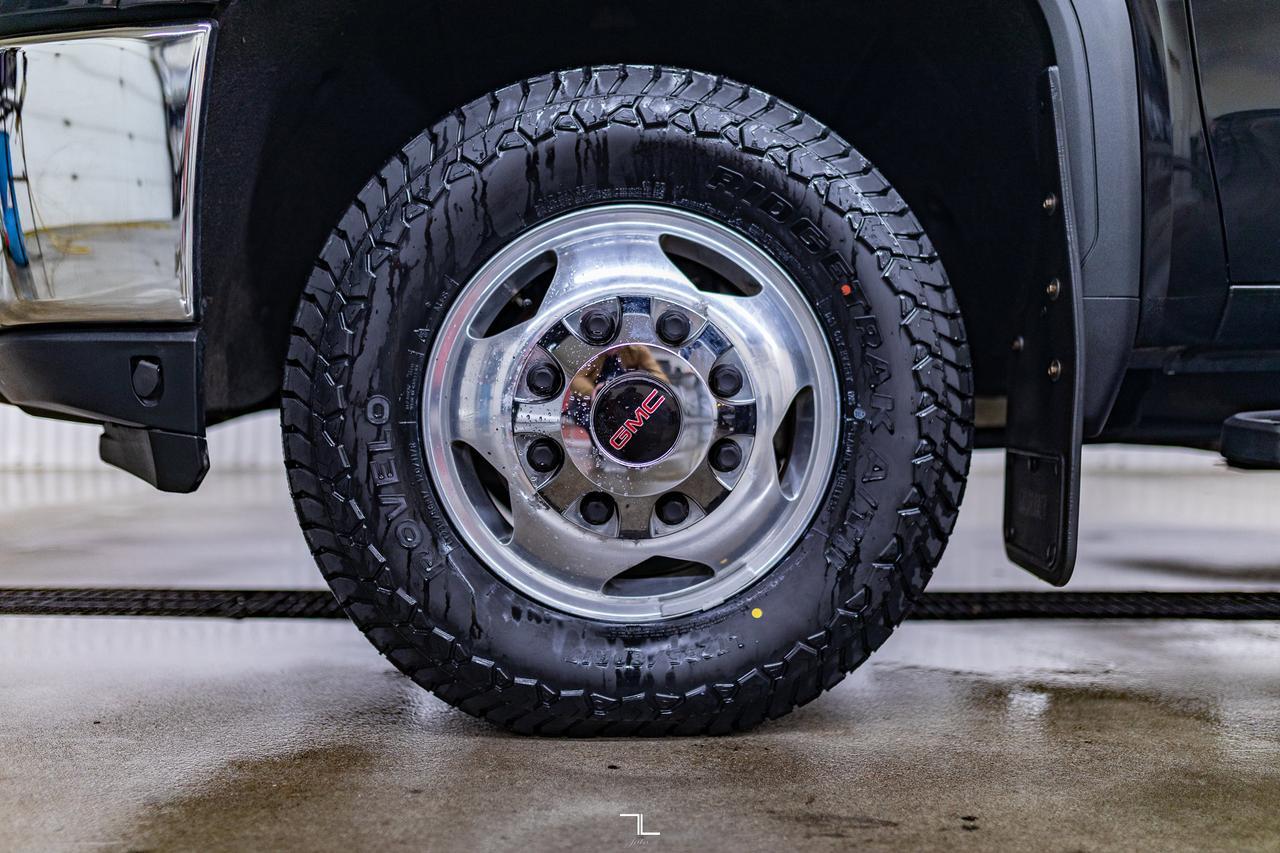 2020 GMC Sierra 3500HD 4x4 Crew Cab SLT Dually Diesel Leather Roof Nav BCam Red Deer AB