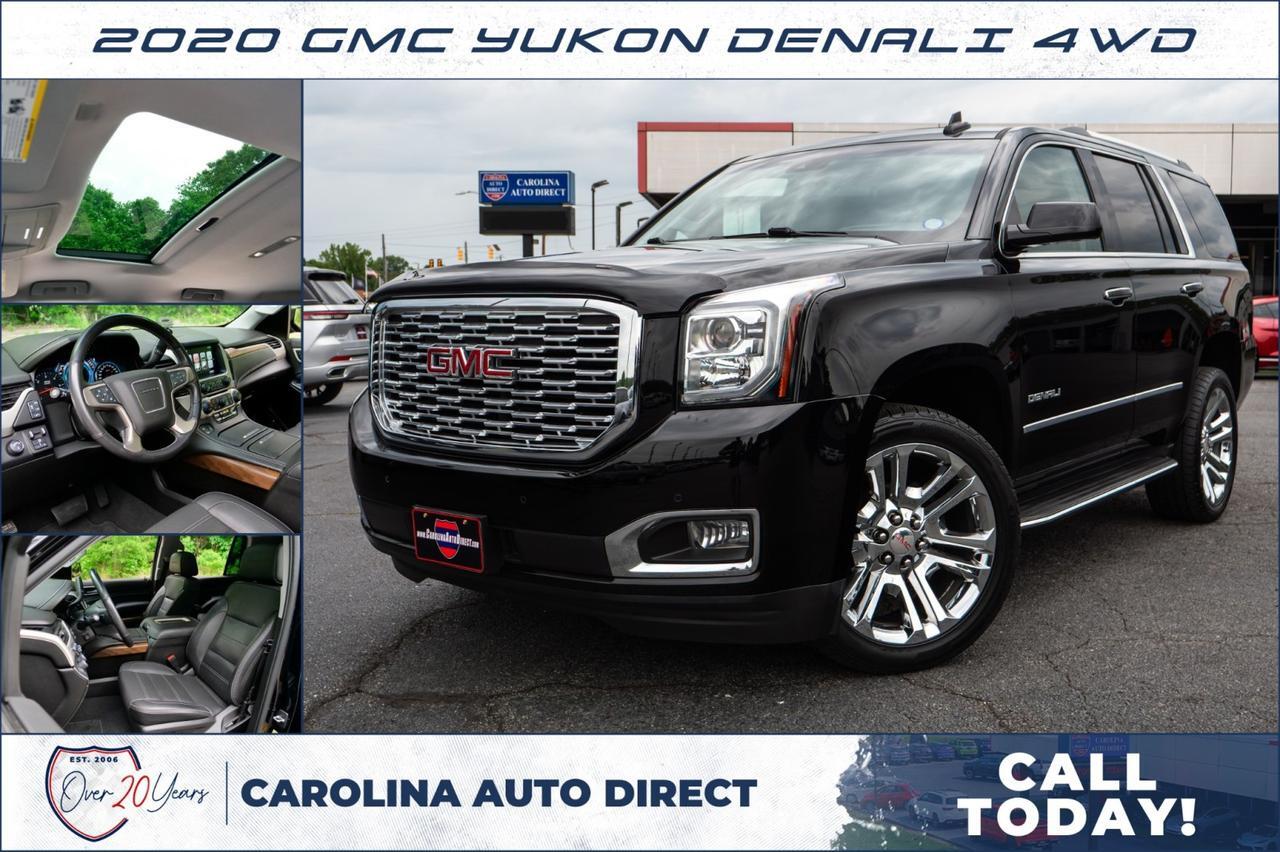 2020 GMC Yukon Denali 4WD / Third Row / 6.2L V8 / Cooled Seats!