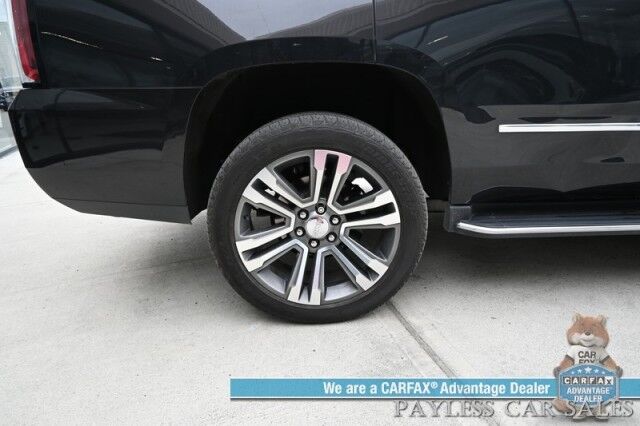 2020 GMC Yukon Denali / 4X4 / 6.2L V8 / AutoStart / Front & Rear Heated Leather Seats / Heated Steering Wheel / Bose Speakers / NAV / Sunroof / HUD / Lane Departure & Blind Spot / 3rd Row / Rear Captains Chairs / Block Heater / 1-Owner Anchorage AK