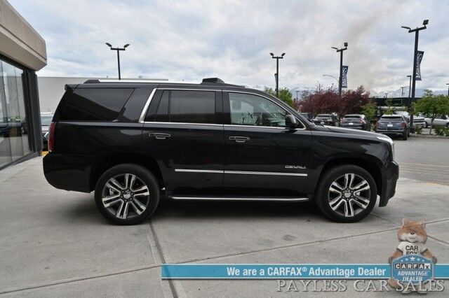 2020 GMC Yukon Denali / 4X4 / 6.2L V8 / AutoStart / Front & Rear Heated Leather Seats / Heated Steering Wheel / Bose Speakers / NAV / Sunroof / HUD / Lane Departure & Blind Spot / 3rd Row / Rear Captains Chairs / Block Heater / 1-Owner Anchorage AK