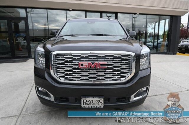 2020 GMC Yukon Denali / 4X4 / 6.2L V8 / AutoStart / Front & Rear Heated Leather Seats / Heated Steering Wheel / Bose Speakers / NAV / Sunroof / HUD / Lane Departure & Blind Spot / 3rd Row / Rear Captains Chairs / Block Heater / 1-Owner Anchorage AK