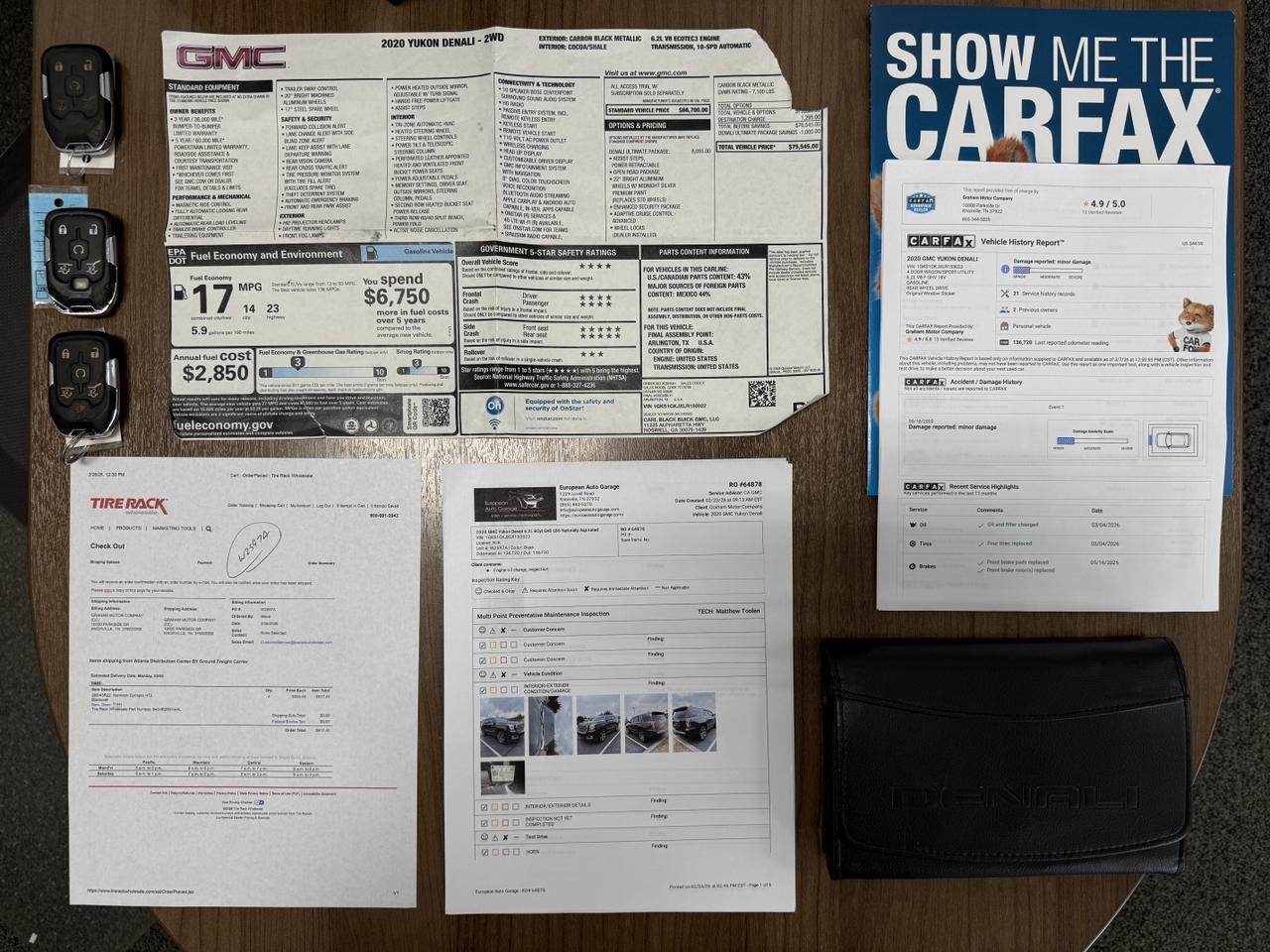 2020 GMC Yukon Denali Knoxville TN