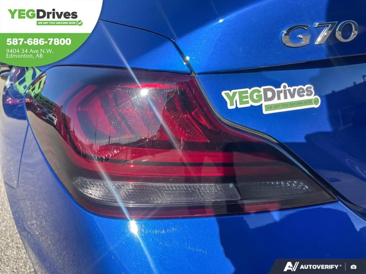 2020 Genesis G70 3.3T Sport Edmonton AB