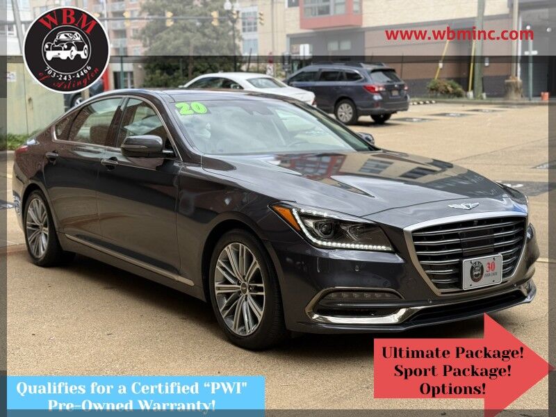 2020 Genesis G80 3.8L ULTIMATE AWD Arlington VA