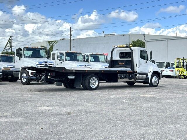 2020 Hino 268A 22&apos; Jerr-Dan Rollback Sharkbed Car Carrier Truck Miami FL