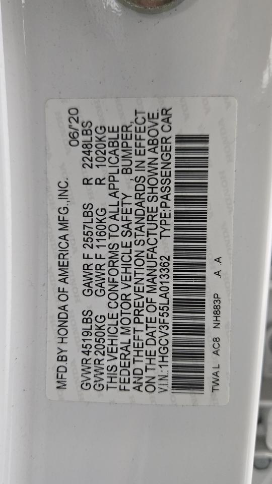 2020 Honda Accord Hybrid EX-L Jersey City NJ