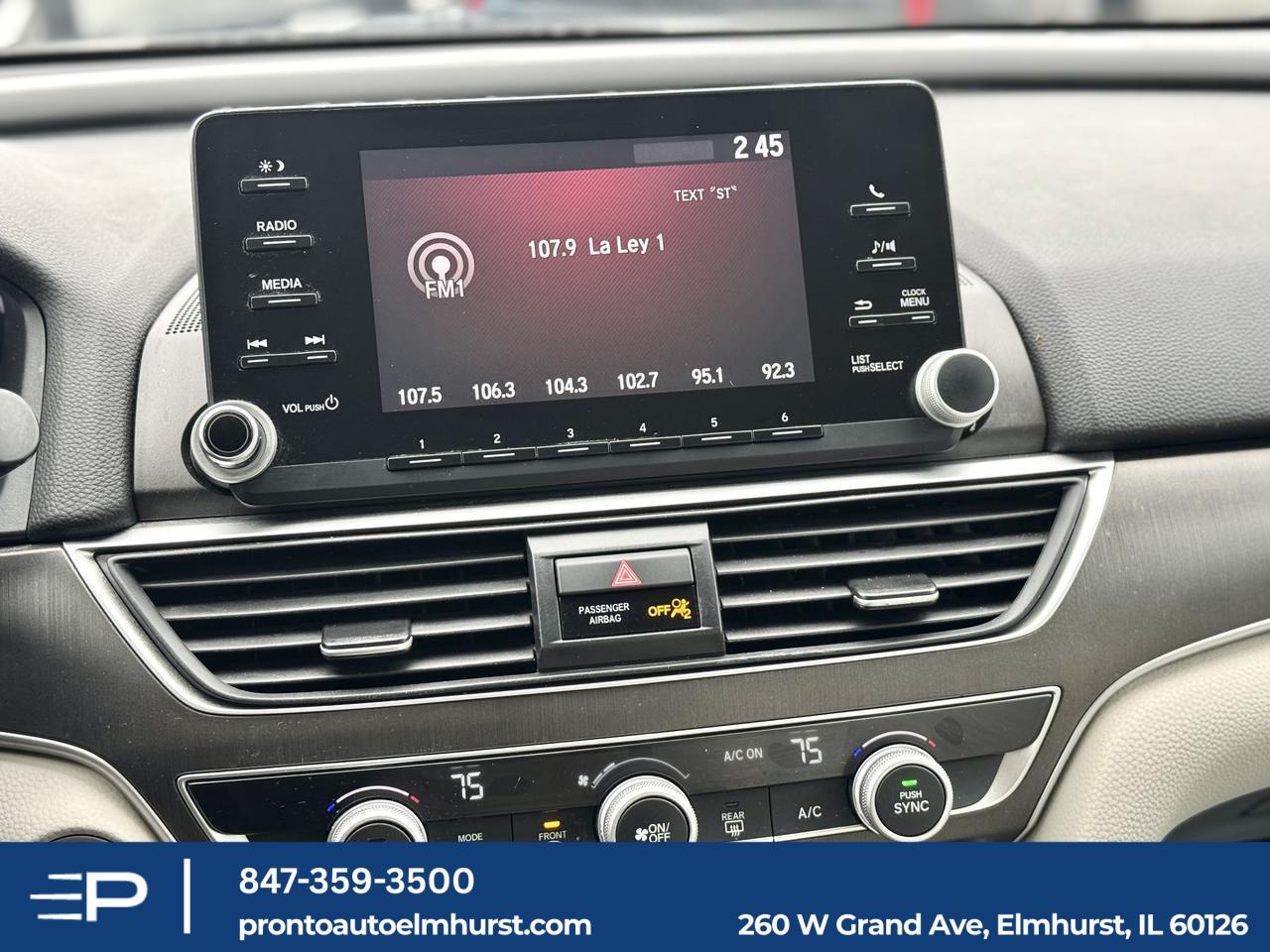 2020 Honda Accord LX Elmhurst IL