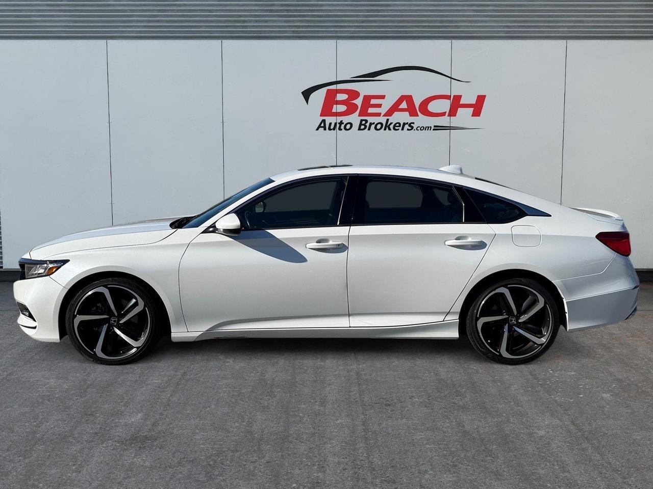 2020 Honda Accord Sedan Sport, SUNROOF, HEATED SEATS, BLUETOOTH, BACKUP CAMERA, POWER MIRRORS, BLIND SPOT ALERT, KEYLESS ENTRY, ALL WEATHER FLOOR MATS, GREAT CAR FOR A GREAT PRICE! Norfolk VA