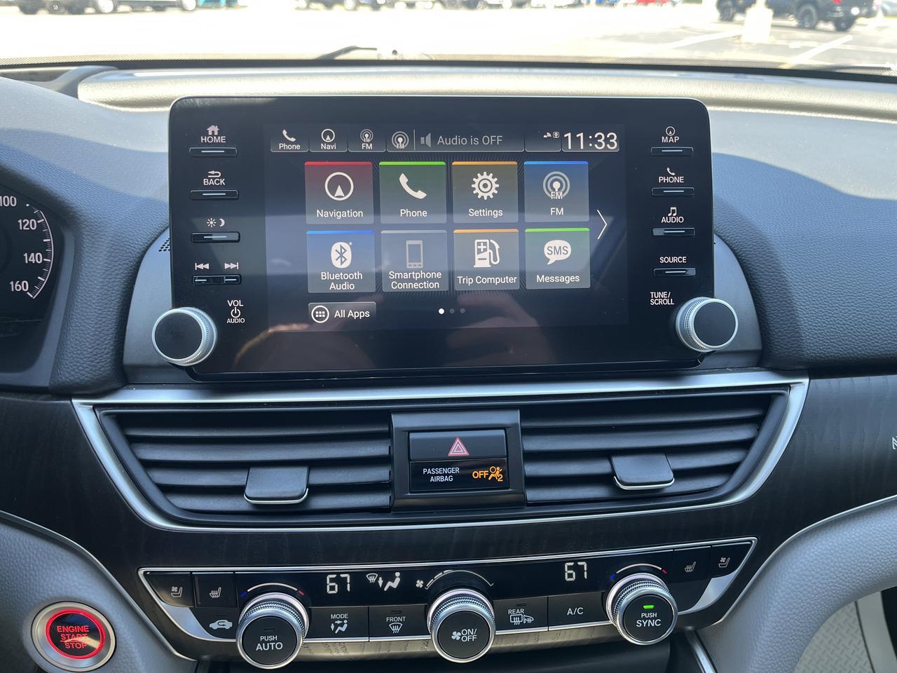 2020 Honda Accord Sedan Touring 2.0T w/Sunroof Nav HtdCldMemLthr Saukville WI