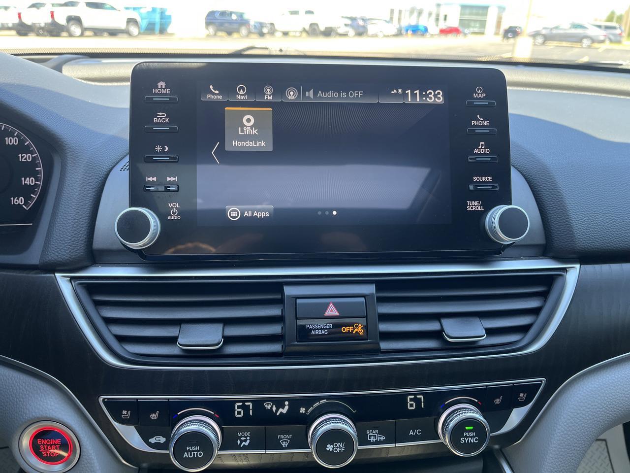 2020 Honda Accord Sedan Touring 2.0T w/Sunroof Nav HtdCldMemLthr Saukville WI