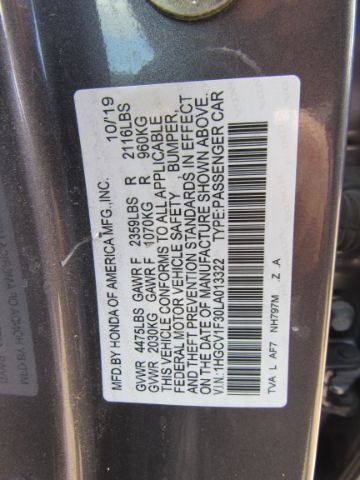 2020 Honda Accord Sport Plano TX