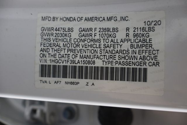 2020 Honda Accord Sport Raleigh NC