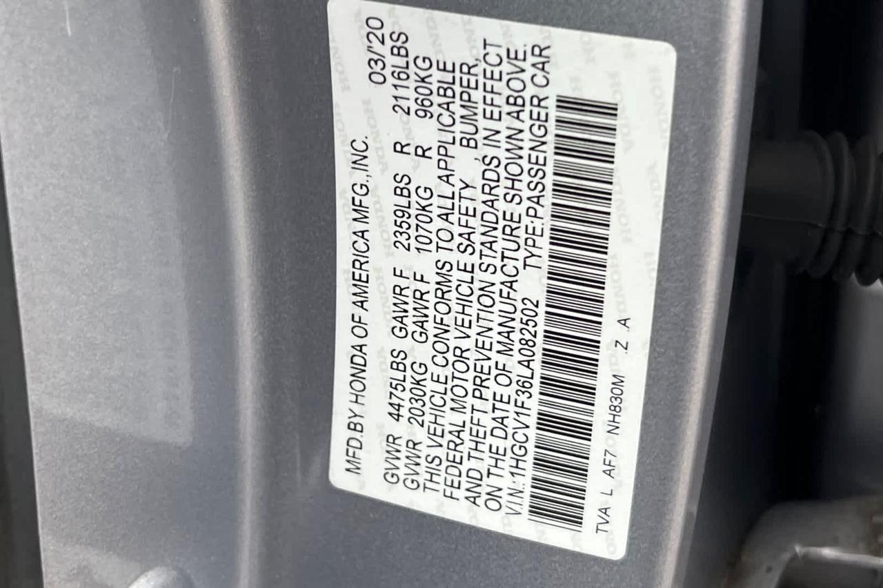 2020 Honda Accord Sport Roseville CA