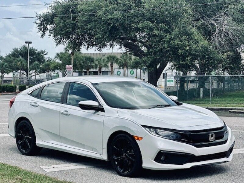 2020 Honda CIVIC SEDAN SPORT SERVICED BRAND NEW TIRES BLACKED OUT WHEELS SERVICED 2.0L ENGINE Sarasota FL