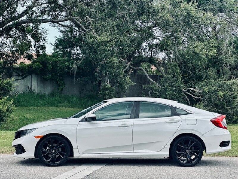 2020 Honda CIVIC SEDAN SPORT SERVICED BRAND NEW TIRES BLACKED OUT WHEELS SERVICED 2.0L ENGINE Sarasota FL