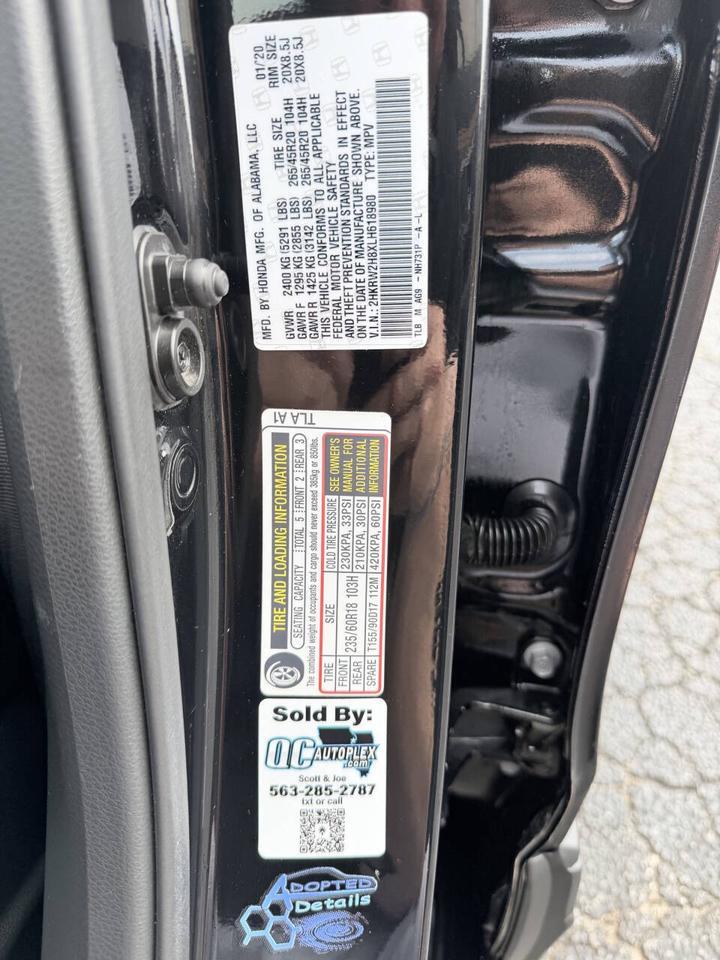 2020 Honda CR-V EX L AWD 4dr SUV Eldridge IA