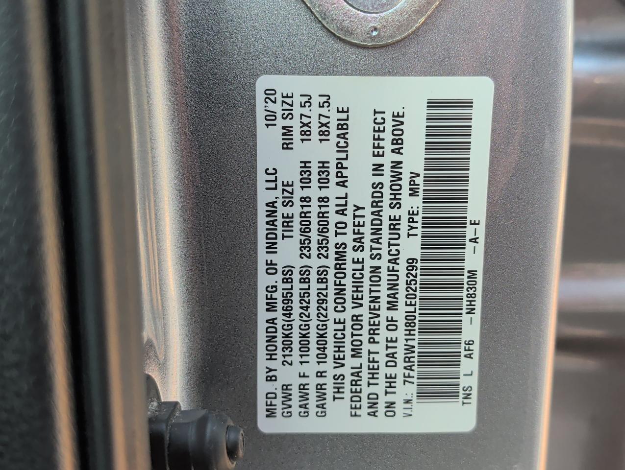 2020 Honda CR-V EX-L San Juan TX