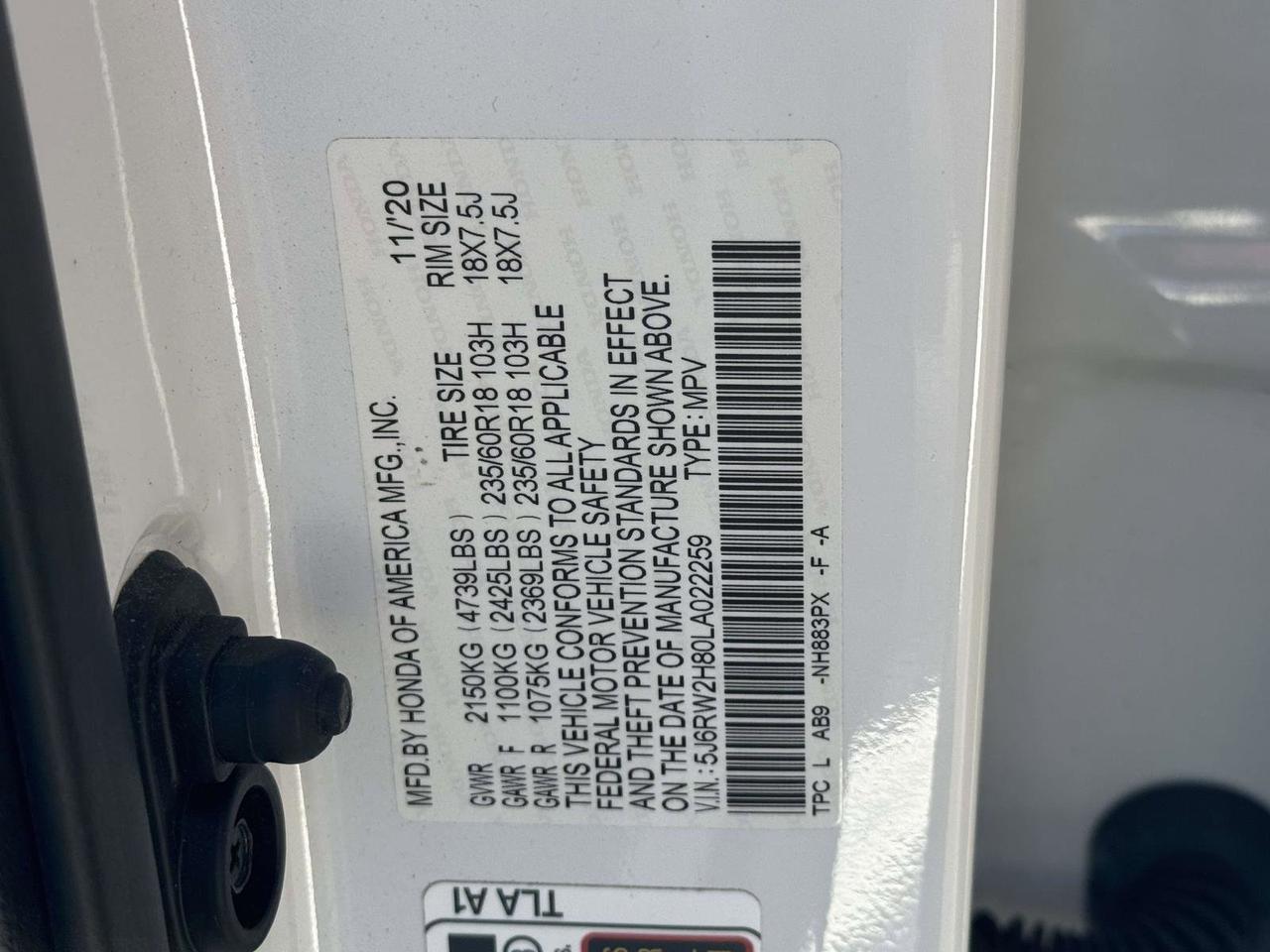 2020 Honda CR-V EX-L San Clemente CA