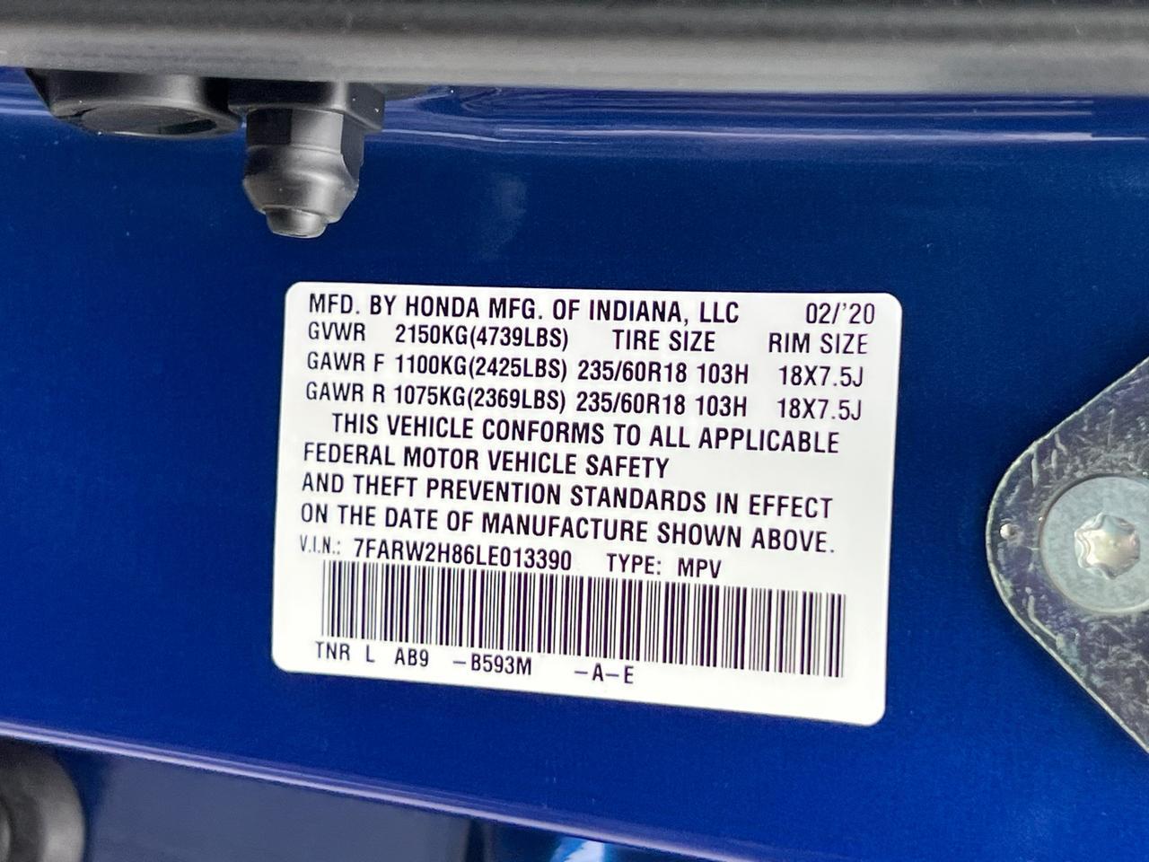 2020 Honda CR-V EX-L Hagerstown MD