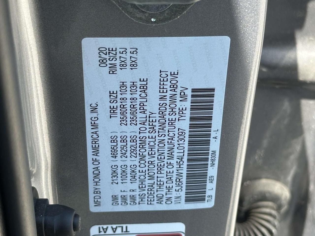 2020 Honda CR-V EX Alexandria VA