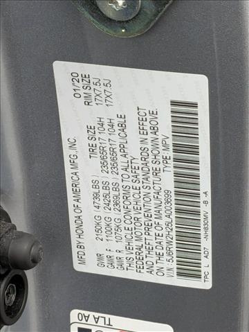 2020 Honda CR-V LX Roseville CA