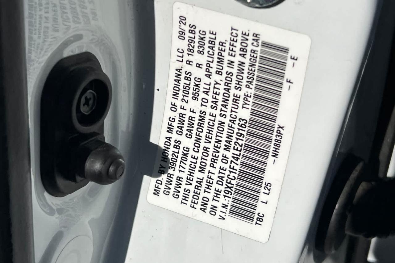 2020 Honda Civic EX-L Roseville CA