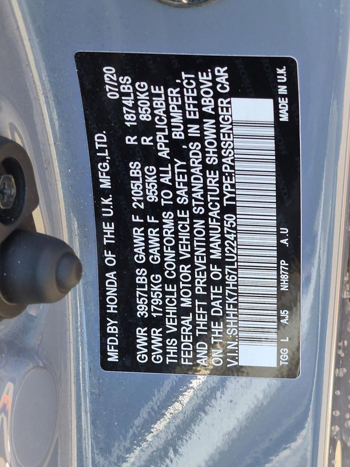 2020 Honda Civic EX Roseville CA