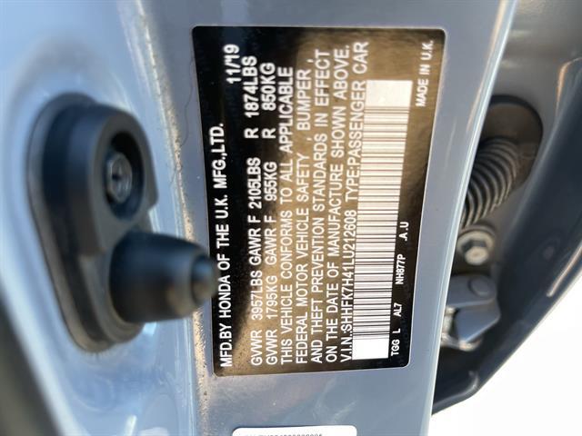 2020 Honda Civic Hatchback Sport Peoria AZ
